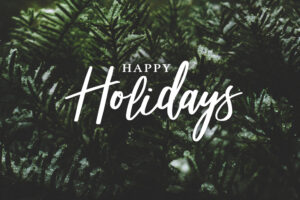 Happy Holidays and Happy New Year from CSO!