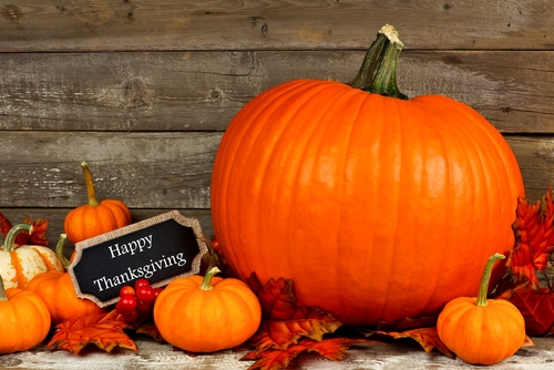 Happy Thanksgiving From Center For Spine and Orthopedics